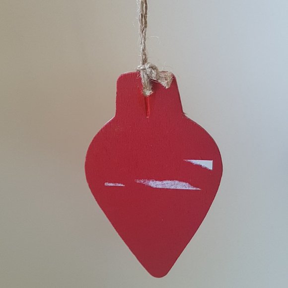 Lightbulb "You'd Better Not Pout" Ornament - Picture 2 of 2